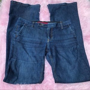 Banana Republic vintage flare leg medium blue jeans 6L